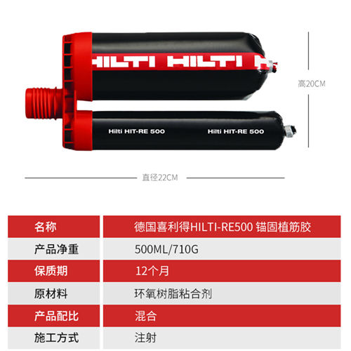 喜利得植筋膠參數(shù) 喜利得植筋膠參數(shù)
