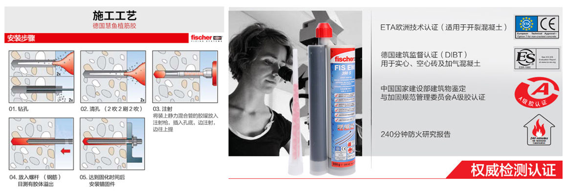 德國進(jìn)口慧魚錨固植筋膠 德國進(jìn)口慧魚錨固植筋膠